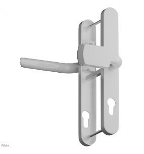 Sprung Lever Lever Multipoint Door Handles 92mm & 62mm PZ 245mm Backplate 212mm Fixings Sprung Lever Lever Multipoint Door Handles 92mm & 62mm PZ 245mm Backplate 212mm Fixings