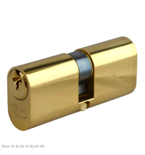 ASEC 6-Pin Oval Double Cylinder