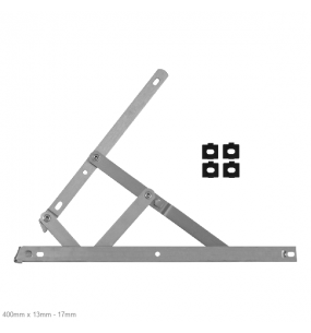 CHAMELEON Easy Clean Side Hung Egress Friction Hinge With Packers - 13mm - 17mm