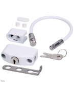 CHAMELEON 230mm Adaptable Locking Window Restrictor 100Kg Load Force M1
