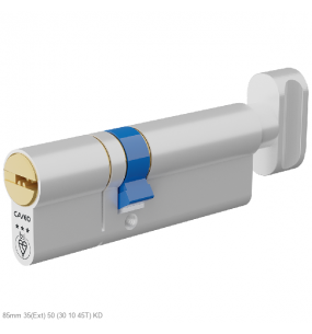 CAVEO TS007 3* Key & Turn Euro Dimple Cylinder