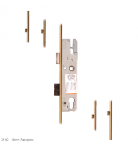 KFV Lever Operated Latch & Deadbolt - 4 Roller