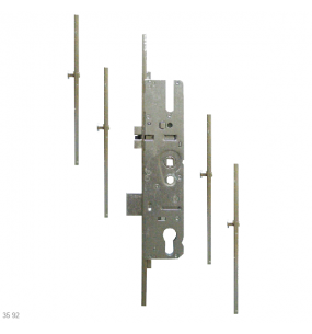 MACO Lever Operated Latch & Deadbolt - 4 Roller