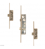 LOCKMASTER Lever Operated Latch & Deadbolt Twin Spindle - 2 Dead Bolt