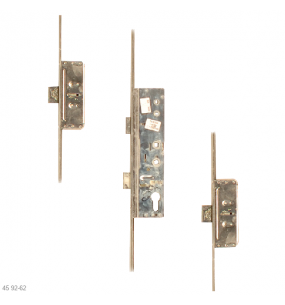 LOCKMASTER Lever Operated Latch & Deadbolt Twin Spindle - 2 Dead Bolt