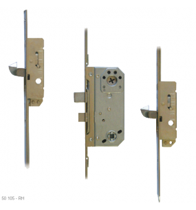 FIX 2025 Lever Operated 105PZ Latch & Deadbolt Scandinavian Cylinder - 2 Deadbolt