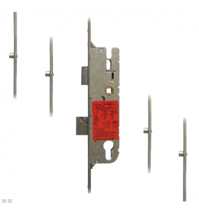 GU Secury Europa R4 Lever Operated Latch & Deadbolt Split Spindle - 4 Roller GU Secury Europa R4 Lever Operated Latch & Deadbolt Split Spindle - 4 Roller