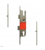 GU Secury Lever Operated Latch & Deadbolt Attachment For Shootbolts - 2 Roller