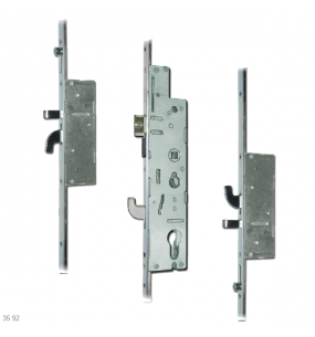 FULLEX XL Lever Operated Latch & Hookbolt - 2 Hook, 2 Anti-Lift & 2 Roller FULLEX XL Lever Operated Latch & Hookbolt - 2 Hook, 2 Anti-Lift & 2 Roller