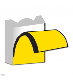 EXITEX E Strip Self Adhesive Door Seal
