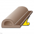 EXITEX P Strip Self Adhesive Door Seal