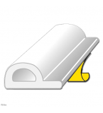 EXITEX P Strip Self Adhesive Door Seal
