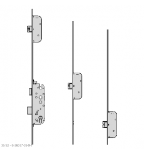 GU Secury Auto A3 1770 Multipoint Lock - 3 Deadlocks