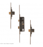 FULLEX SL16 Lever Operated Latch & Deadbolt Split Spindle - 2 Dead Bolt