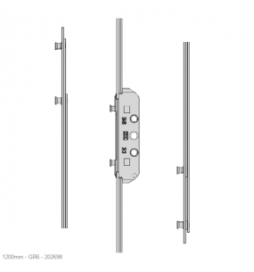 MACO GR RAIL Twin Espag Rod 20mm