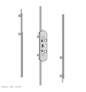 MACO GR RAIL Twin Espag Rod 22mm