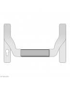 GU BKS 1150mm Cross Bar To Suit Secury Panic E Multipoint Lock