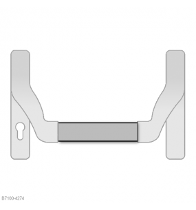 GU BKS 1150mm Cross Bar To Suit Secury Panic E Multipoint Lock