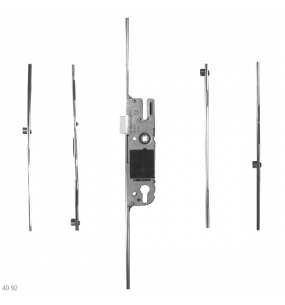 GU Lever Operated Latch & Deadbolt - 4 Roller
