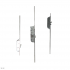 MACO C-TS Lever Operated Latch & Deadbolt Split Spindle - 2 Hook 2 Bolt