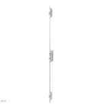 MACO C-TS Lever Operated Latch & Deadbolt Split Spindle - 2 Hook 2 Bolt