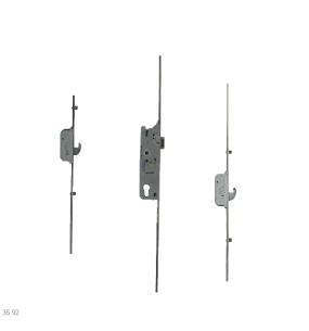 FUHR 859 Type 19 Lever Operated Latch & Deadbolt - 2 Hook & 4 Roller