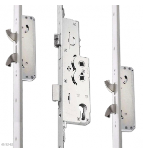 Avocet Affinity Bastion Lever Operated Latch & Deadbolt Twin Spindle - 4 Hook Avocet Affinity Bastion Lever Operated Latch & Deadbolt Twin Spindle - 4 Hook