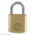 YALE Y110B Brass Open Shackle Padlock