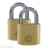 YALE Y110B Brass Open Shackle Padlock