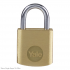 YALE Y110B Brass Open Shackle Padlock