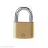 YALE Y110B Brass Open Shackle Padlock