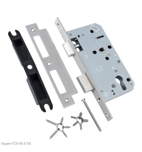 BRITON 5720 DIN Euro Profile Sashlock Case 60mm Backset