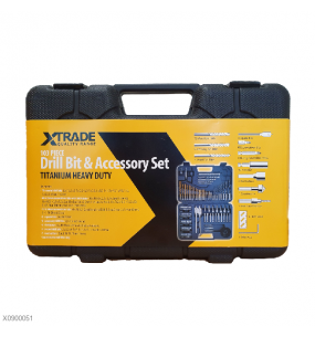 XTRADE 103 Piece Drill Bit and Accessories Set