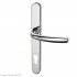 HOPPE Suited Lever Lever Handle 240mm Backplate With 92mm Centres AR7550 3492