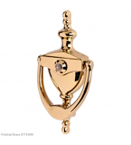 HOPPE Suited Traditional Knocker With 120 Degree Viewer AR727K