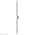 ROTO NT Espagnolette 15mm Backset With Centred Variable Handle Height