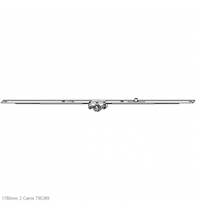 ROTO NX Espagnolette 15mm Backset With Centred Variable Handle Height