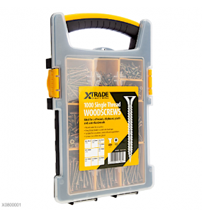 XTRADE 1000 Piece Assorted Wood Screw Kit