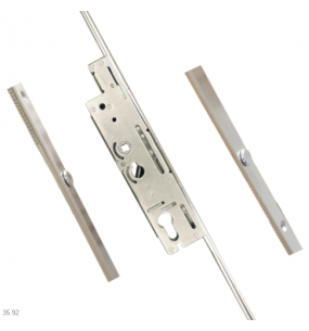 FULLEX XL Slave Multipoint Lock With 16mm Faceplate