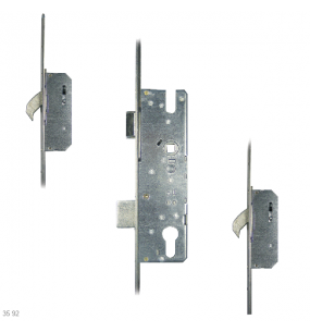 WINKHAUS Cobra Lever Operated Latch & Deadbolt Single Spindle 20mm Radius 2 Hook