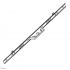 AVOCET Urail Espag Rod 16mm Faceplate & 8mm Cam With 25mm Backset
