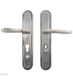 HOOPLY 201208 Lever Door Handle 68mm Centres C W Snib HOOPLY 201208 Lever Door Handle 68mm Centres C W Snib