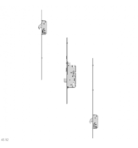WINKHAUS AV4-F2060 Auto Locking Latch & Deadbolt 20mm Square 2105mm Length 2 Hook