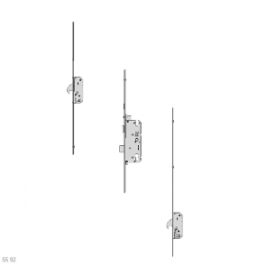 WINKHAUS AV4-F2062 Auto Locking Latch & Deadbolt 20mm Square 2105mm Length 2 Hook