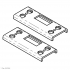 KENRICK Excalibur Non-Adjustable Single Shootbolt Keep EXDSK