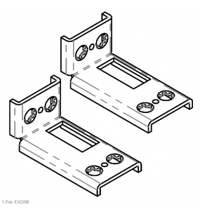 KENRICK Excalibur Non-Adjustable Corner Shootbolt Keep EXDRK