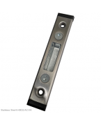GU Deadbolt Keep U24 x 6mm With 12mm Axis To Suit Secury Panic E