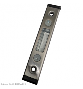 GU Deadbolt Keep U24 x 6mm With 12mm Axis To Suit Secury Panic E