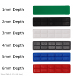 Flat Glazing Packers Mixed Pack of 100