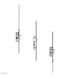 MILLENCO Mantis 3 Lever Operated Latch & Deadbolt 92 62 Twin Spindle 2 Hook 2 Anti Lift Bolts & 2 Rollers